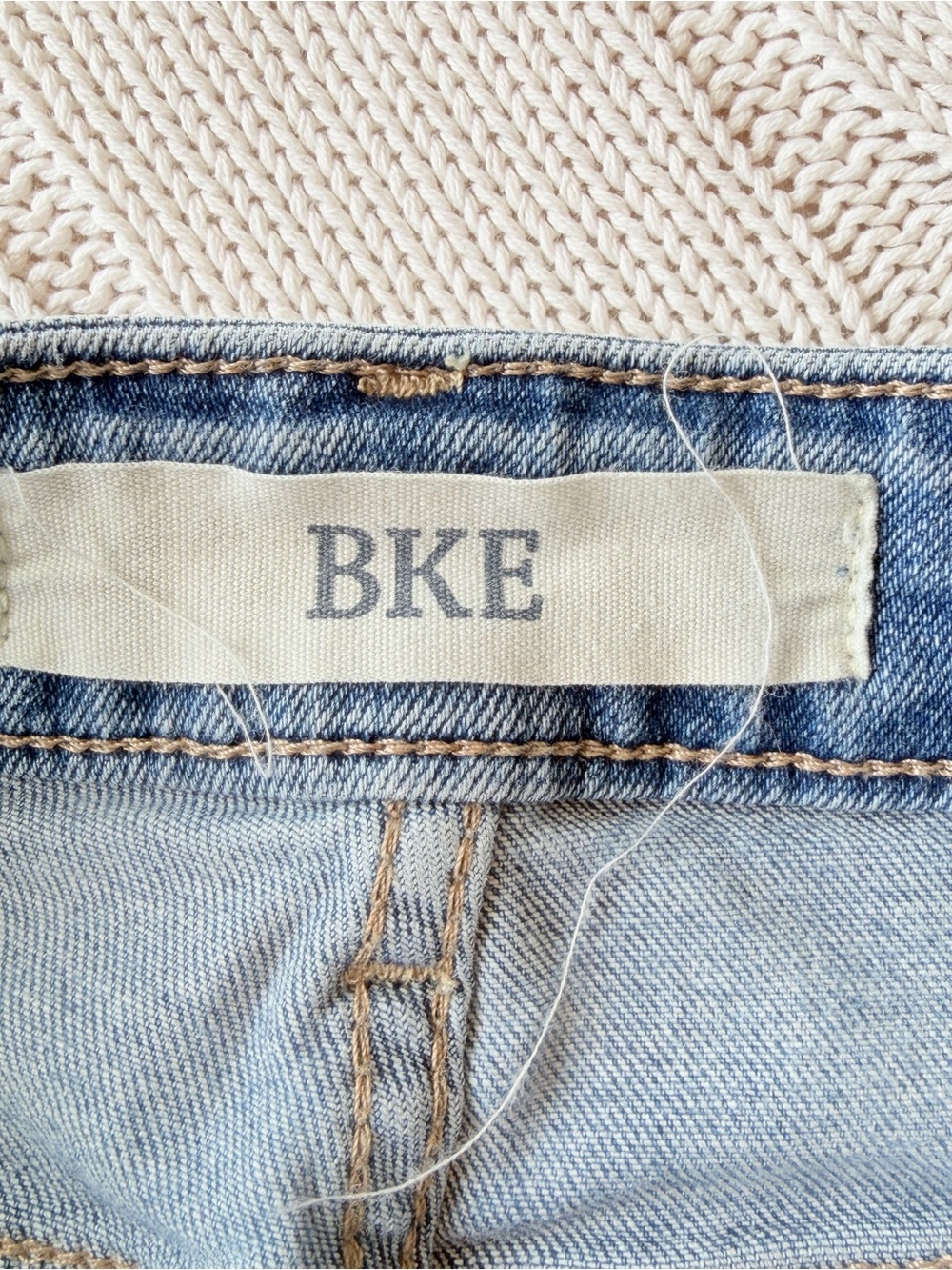 BKE Stella mid-rise denim short size 25 - Picture 3 of 5